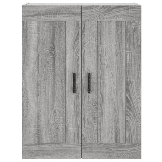 Armário alto - Bufete - Móvel de apoio 69,5x34x180 cm derivados de madeira sonoma cinza pt1139