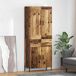 Aparador alto - Mueble de almacenamiento 2 pcs 69 Aparador alto - Mueble de almacenamiento 2 pcs 69 Gris