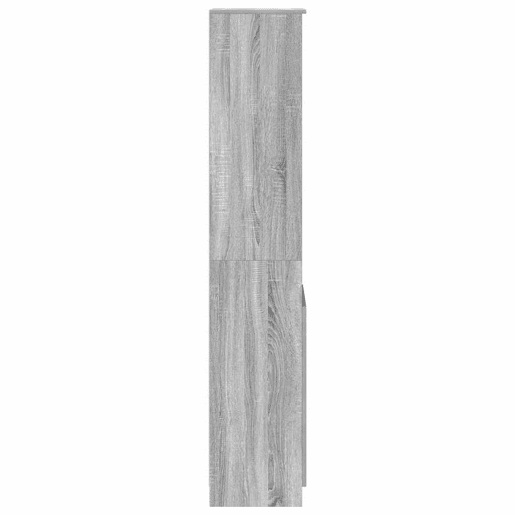 Aparador - Bufete - Móvei de apoio alto 37,5x35x180 cm derivados madeira sonoma cinzento pt4073