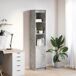 Aparador alto - Mueble de almacenamiento 37 Aparador alto - Mueble de almacenamiento 37 Blanco