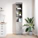 Aparador alto - Mueble de almacenamiento 37 Aparador alto - Mueble de almacenamiento 37 Blanco