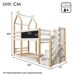 Cama litera 96x257 Cama litera 96x257 Blanco