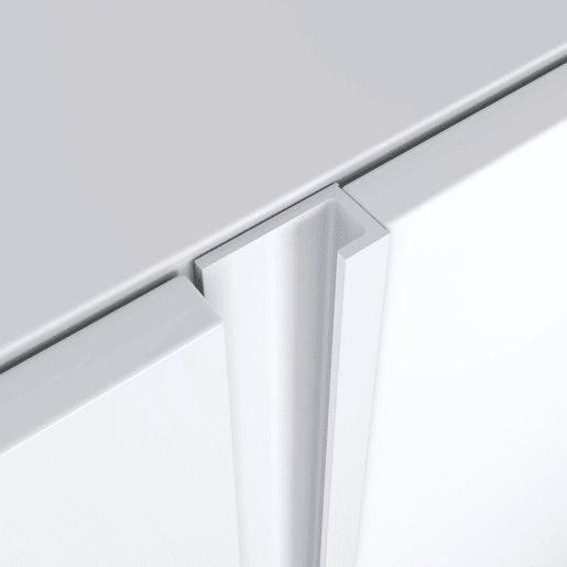 Móvel de TV, Muito espaço de arrumação, 315x35x61cm, Para televisores até 80, Lareira eléctrica XXL, Design industrial, LED, Estilo moderno, Branco e Carvalho soft
