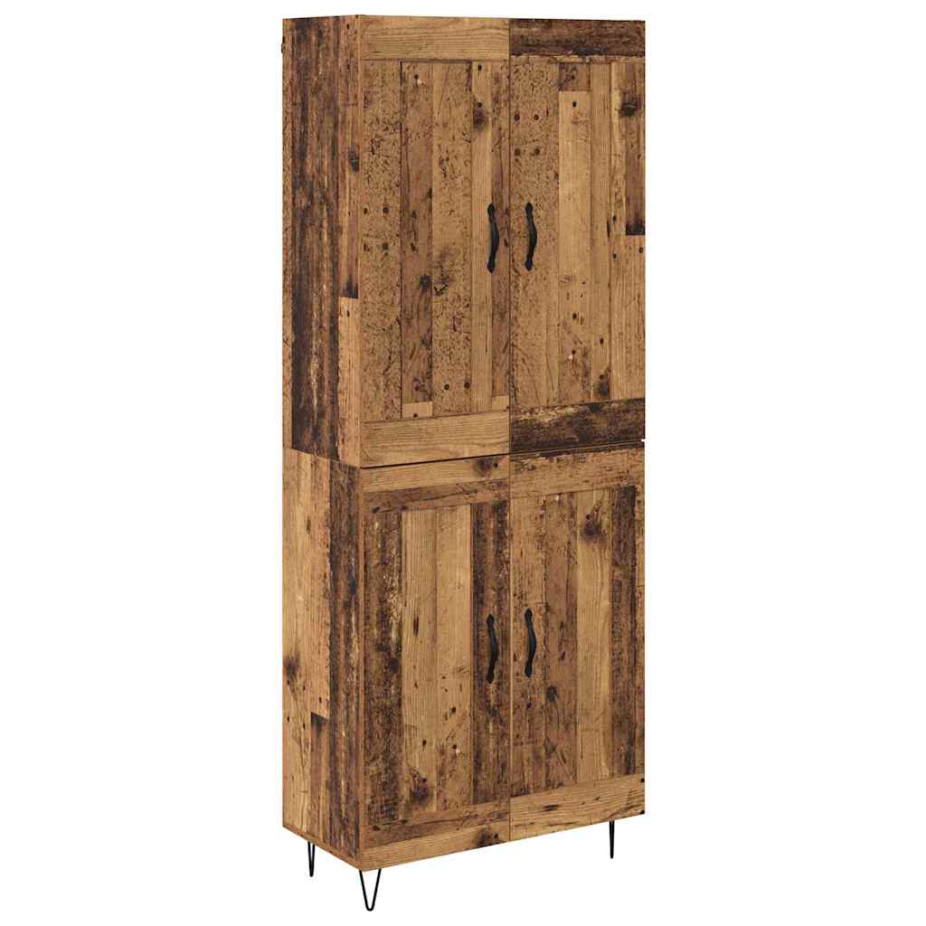 Aparador alto - Mueble de almacenamiento 69 Madera