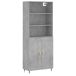 Aparador alto - Mueble de almacenamiento 69 Aparador alto - Mueble de almacenamiento 69 Gris
