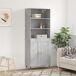 Aparador alto - Mueble de almacenamiento 69 Aparador alto - Mueble de almacenamiento 69 Gris