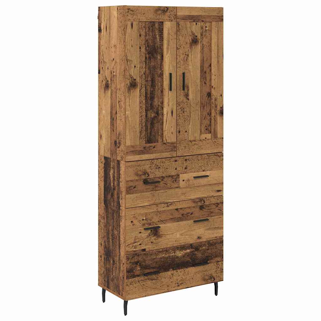 Aparador alto - Mueble de almacenamiento 69 Madera