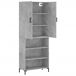 Aparador alto - Mueble de almacenamiento 69 Aparador alto - Mueble de almacenamiento 69 Gris