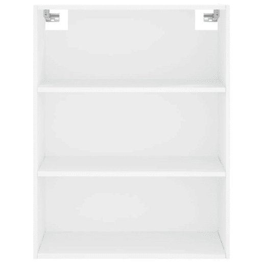 Armário alto - Bufete - Móvel de apoio 69,5x34x180 cm derivados de madeira branco pt641