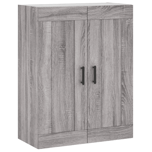 Armário alto - Bufete - Móvel de apoio 69,5x34x180 cm derivados de madeira sonoma cinza pt1128