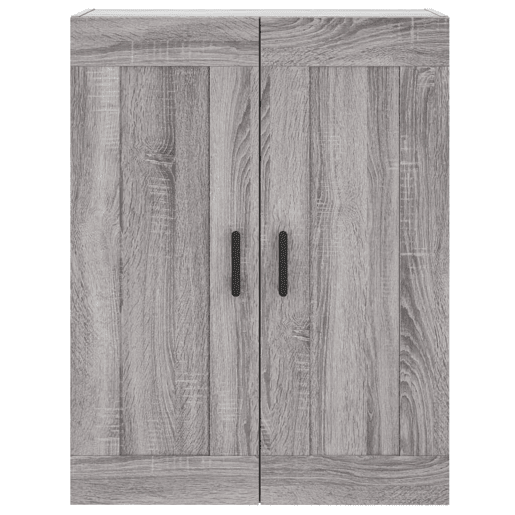 Armário alto - Bufete - Móvel de apoio 69,5x34x180 cm derivados de madeira sonoma cinza pt1128
