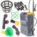 EcoSpray Pulverizador Eléctrico Recargable con Lanza Telescópica EcoSpray Pulverizador Eléctrico Recargable con Lanza Telescópica Gris