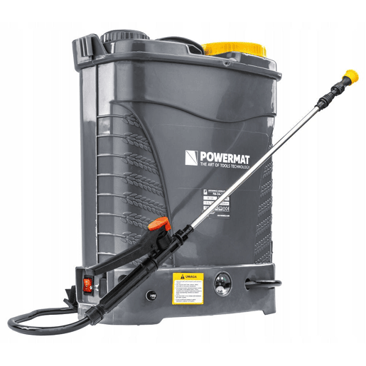 Pulverizador elétrico recarregável EcoSpray com lança telescópica