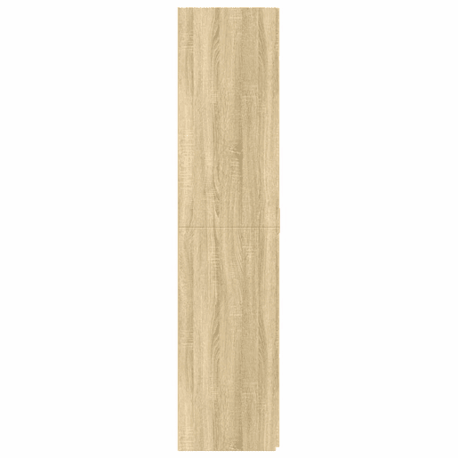 Armário alto - Bufete - Móvel de apoio 70x42,5x185 cm derivados madeira carvalho sonoma pt1419