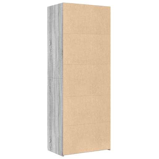 Armário alto - Bufete - Móvel de apoio 70x42,5x185 cm derivados madeira cinzento sonoma pt1324 Armário alto - Bufete - Móvel de apoio 70x42,5x185 cm derivados madeira cinzento sonoma pt1324