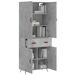 Aparador alto - Mueble de almacenamiento 69 Aparador alto - Mueble de almacenamiento 69 Gris