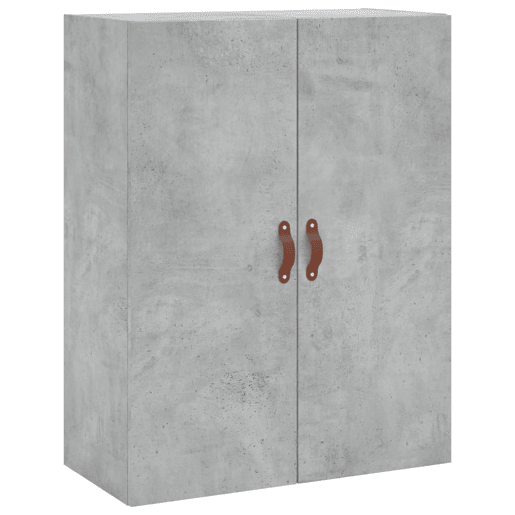 Armário alto - Bufete - Móvel de apoio 69,5x34x180 cm derivados de madeira cinza cimento pt922 Armário alto - Bufete - Móvel de apoio 69,5x34x180 cm derivados de madeira cinza cimento pt922
