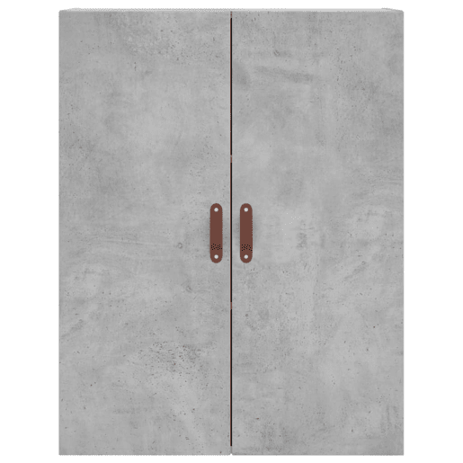 Armário alto - Bufete - Móvel de apoio 69,5x34x180 cm derivados de madeira cinza cimento pt922 Armário alto - Bufete - Móvel de apoio 69,5x34x180 cm derivados de madeira cinza cimento pt922