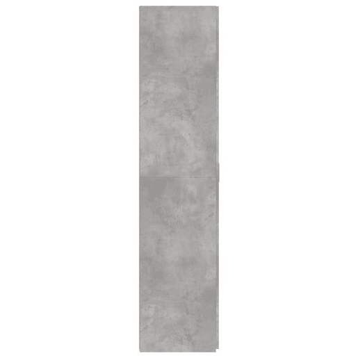 Armário alto - Bufete - Móvel de apoio 70x42,5x185 cm derivados madeira cinzento cimento pt1285