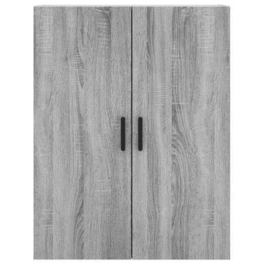 Armário alto - Bufete - Móvel de apoio 69,5x34x180 cm derivados de madeira sonoma cinza pt1077