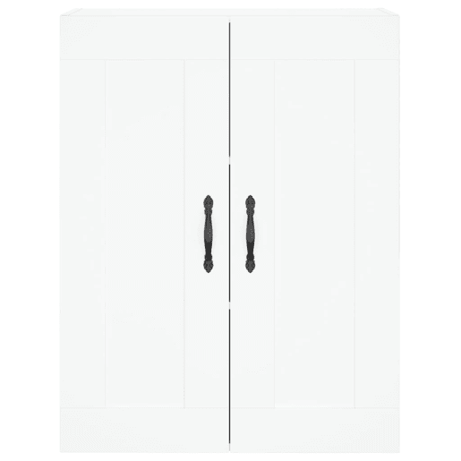 Armário alto - Bufete - Móvel de apoio 69,5x34x180 cm derivados de madeira branco pt718 Armário alto - Bufete - Móvel de apoio 69,5x34x180 cm derivados de madeira branco pt718