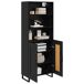 Aparador alto - Mueble de almacenamiento 69 Aparador alto - Mueble de almacenamiento 69 Negro