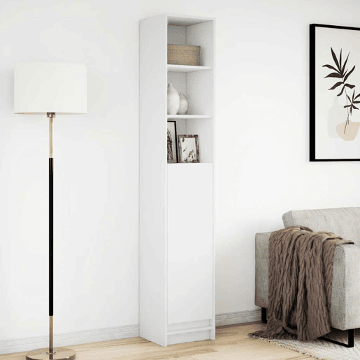 Aparador - Bufete - Móvei de apoio c luzes LED 36x32,5x200cm derivados de madeira branco pt2109
