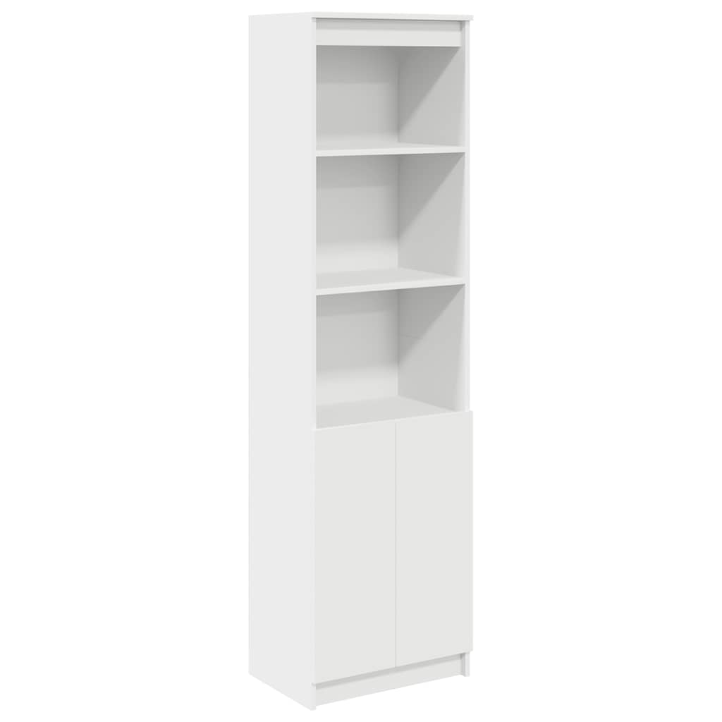 Aparador alto - Mueble de almacenamiento 50 Blanco