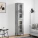 Aparador alto - Mueble de almacenamiento 34 Aparador alto - Mueble de almacenamiento 34 Gris