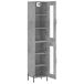 Aparador alto - Mueble de almacenamiento 34 Aparador alto - Mueble de almacenamiento 34 Gris