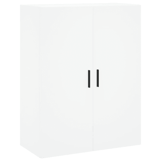 Armário alto - Bufete - Móvel de apoio 69,5x34x180 cm derivados de madeira branco pt658 Armário alto - Bufete - Móvel de apoio 69,5x34x180 cm derivados de madeira branco pt658