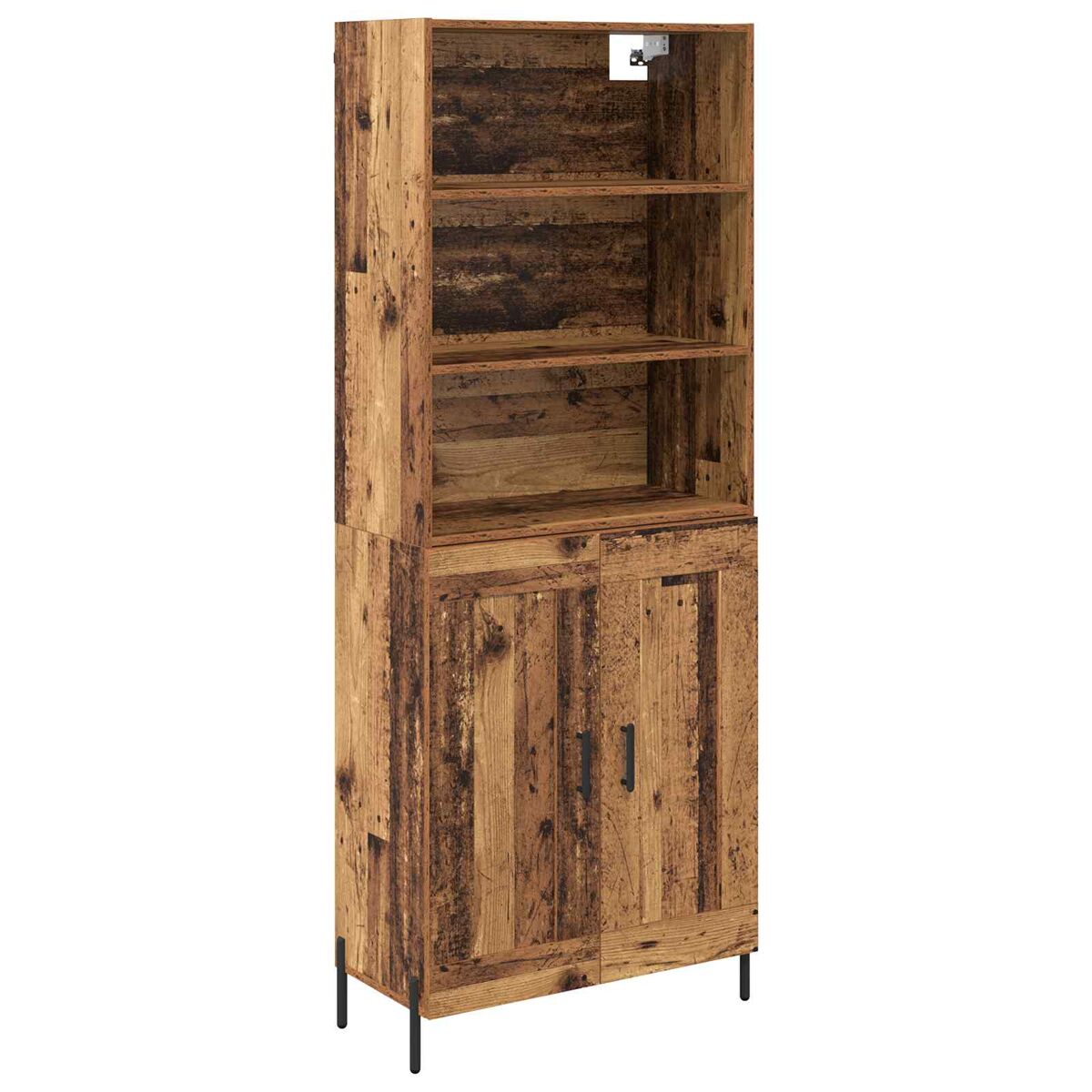 Aparador alto - Mueble de almacenamiento 69 Madera