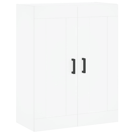 Armário alto - Bufete - Móvel de apoio 69,5x34x180 cm derivados de madeira branco pt717 Armário alto - Bufete - Móvel de apoio 69,5x34x180 cm derivados de madeira branco pt717