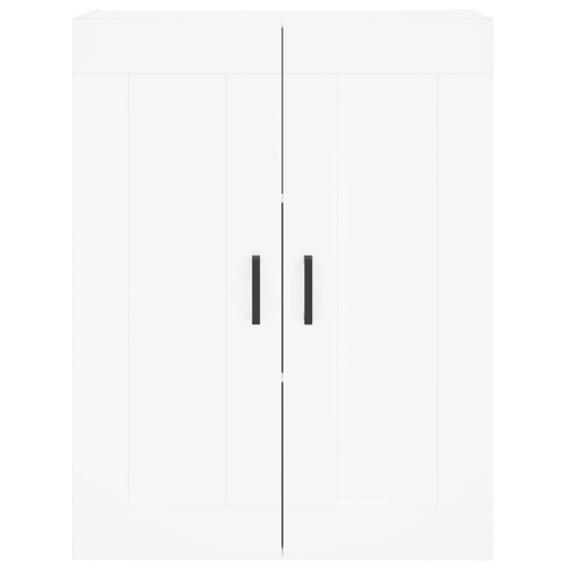 Armário alto - Bufete - Móvel de apoio 69,5x34x180 cm derivados de madeira branco pt717 Armário alto - Bufete - Móvel de apoio 69,5x34x180 cm derivados de madeira branco pt717
