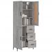 Aparador alto - Mueble de almacenamiento 69 Aparador alto - Mueble de almacenamiento 69 Blanco