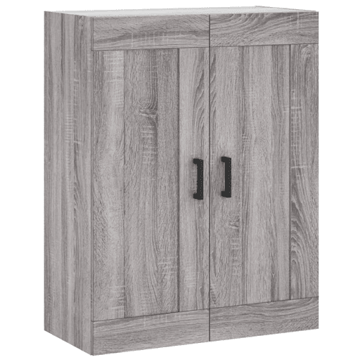 Armário alto - Bufete - Móvel de apoio 69,5x34x180 cm derivados de madeira sonoma cinza pt1143