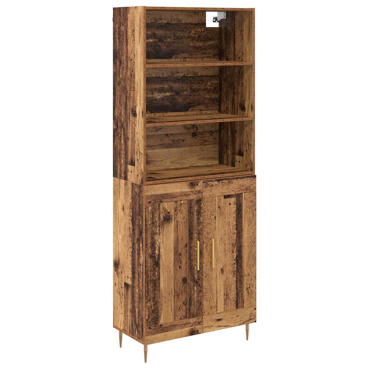 Aparador alto - Mueble de almacenamiento 69 Madera