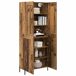 Aparador alto - Mueble de almacenamiento 2 pcs 69 Aparador alto - Mueble de almacenamiento 2 pcs 69 Madera