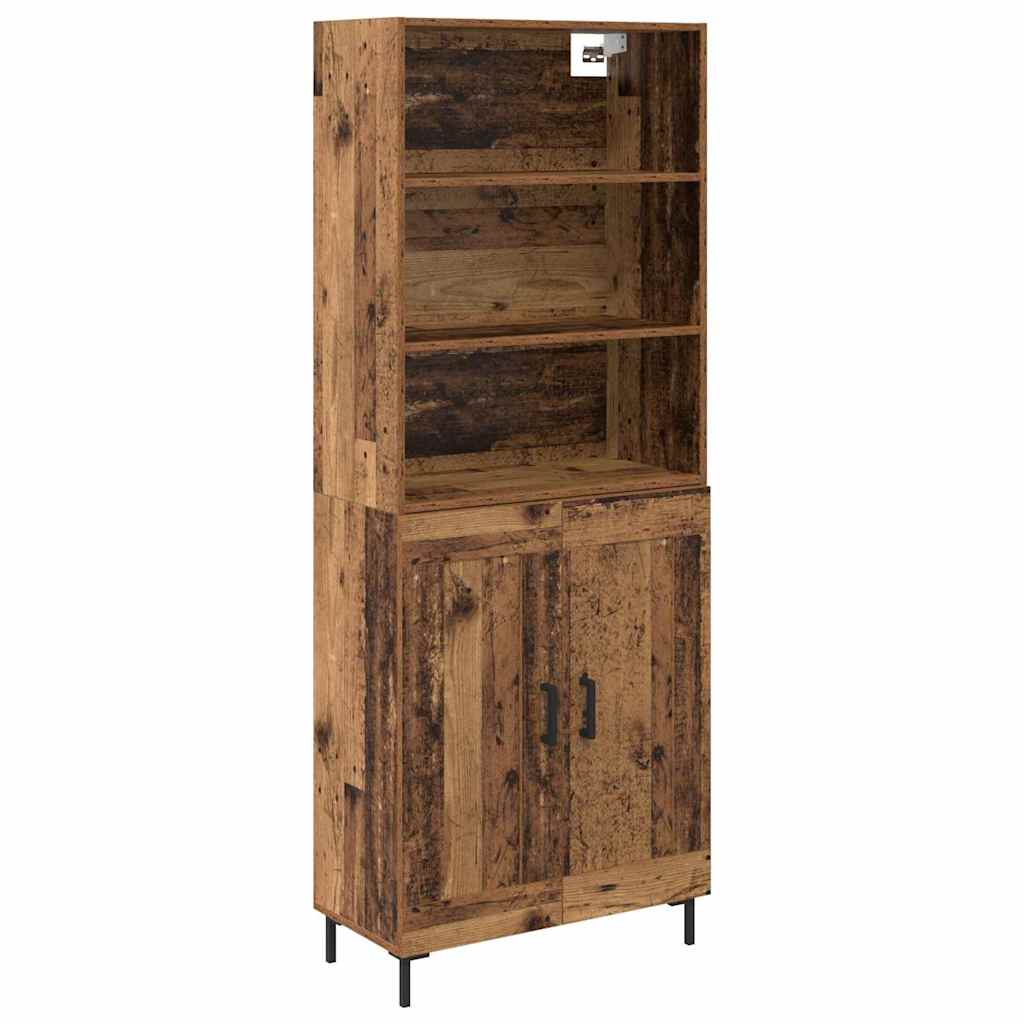 Aparador alto - Mueble de almacenamiento 69 Madera