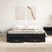 Estructura De Cama Doble Matrimonial 163x203 Estructura De Cama Doble Matrimonial 163x203 Negro/ Madera