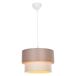 Lámpara Colgante Con Tejido PVC Lámpara Colgante Con Tejido PVC Beige