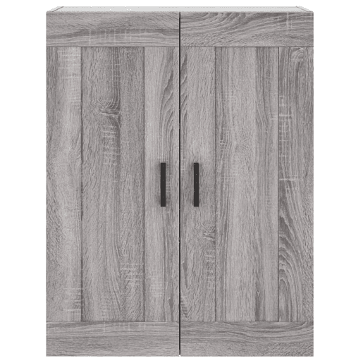 Armário alto - Bufete - Móvel de apoio 69,5x34x180 cm derivados de madeira sonoma cinza pt1138