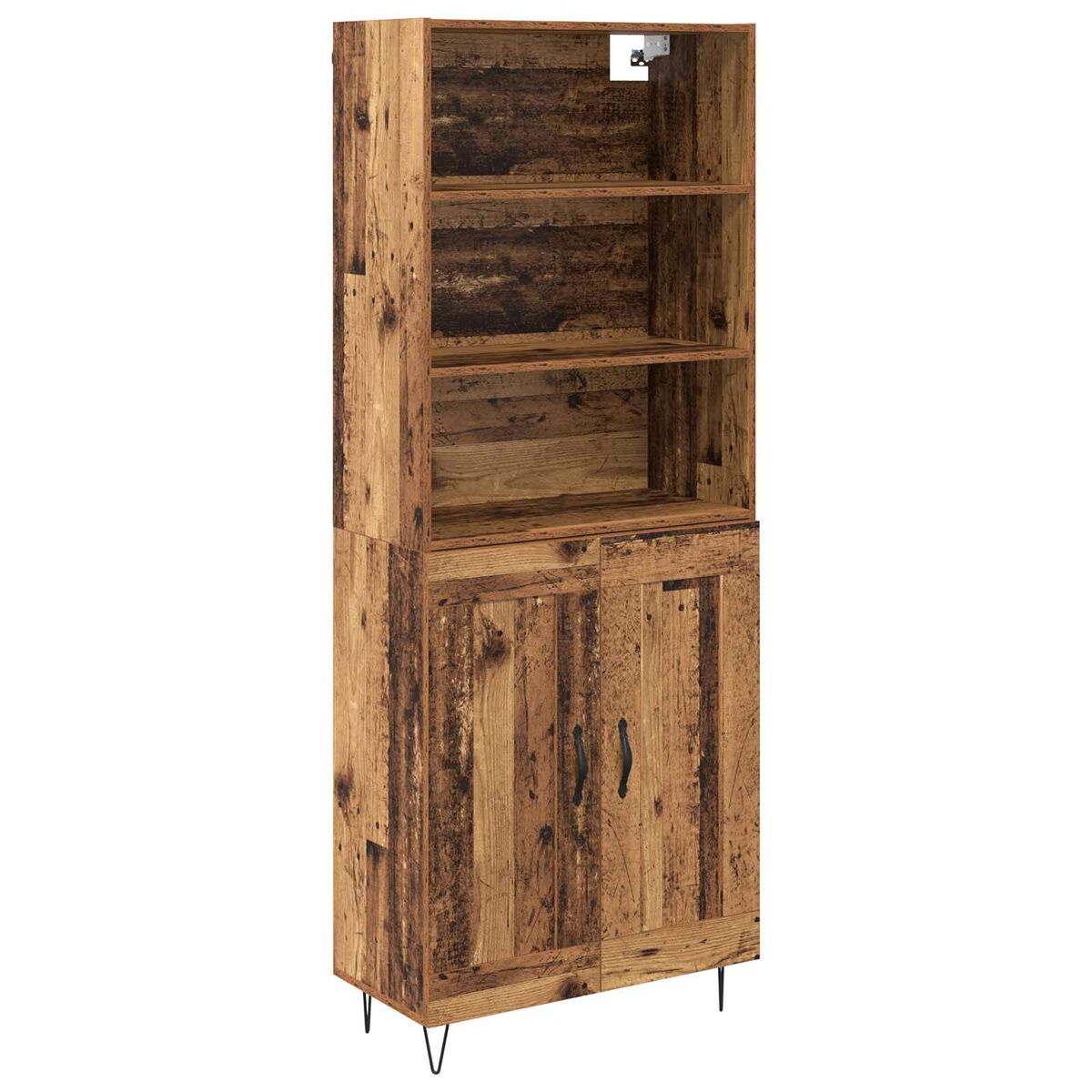 Aparador alto - Mueble de almacenamiento 69 Madera