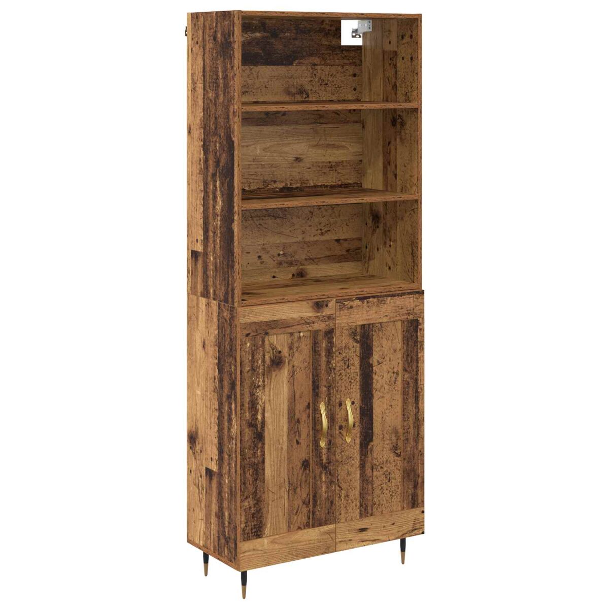 Aparador alto - Mueble de almacenamiento 69 Madera
