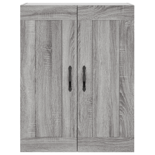 Armário alto - Bufete - Móvel de apoio 69,5x34x180 cm derivados de madeira sonoma cinza pt1131