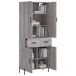Aparador alto - Mueble de almacenamiento 69 Aparador alto - Mueble de almacenamiento 69 Blanco