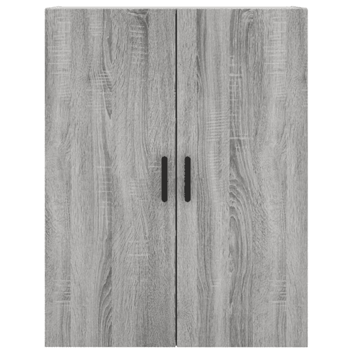 Armário alto - Bufete - Móvel de apoio 69,5x34x180 cm derivados de madeira sonoma cinza pt1100