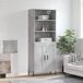 Aparador alto - Mueble de almacenamiento 69 Aparador alto - Mueble de almacenamiento 69 Blanco