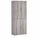 Aparador alto - Mueble de almacenamiento 69 Aparador alto - Mueble de almacenamiento 69 Roble/ Gris