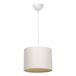Lámpara Colgante E27 Difusor Tejido PVC Lámpara Colgante E27 Difusor Tejido PVC Blanco